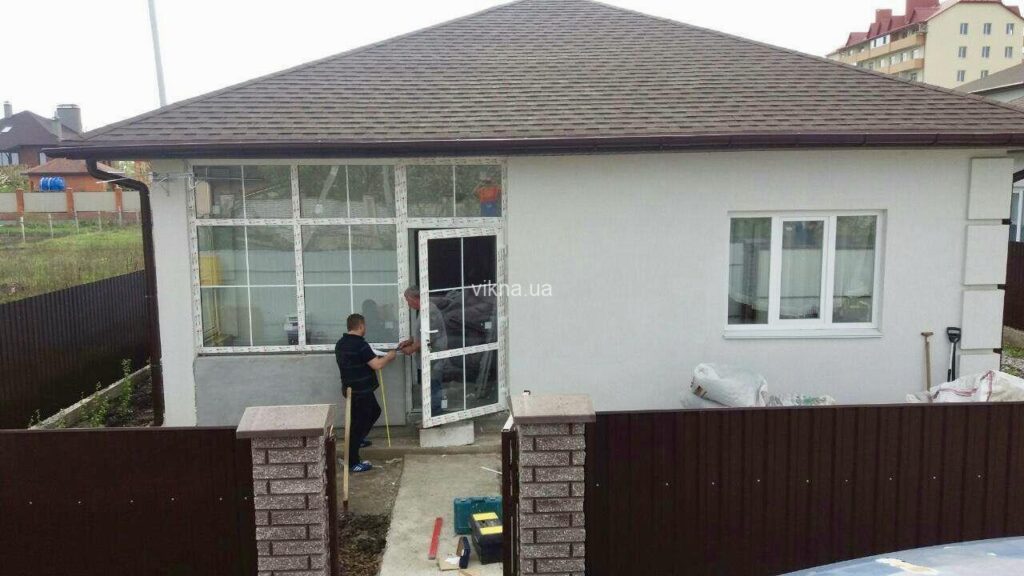 веранда окна Rehau