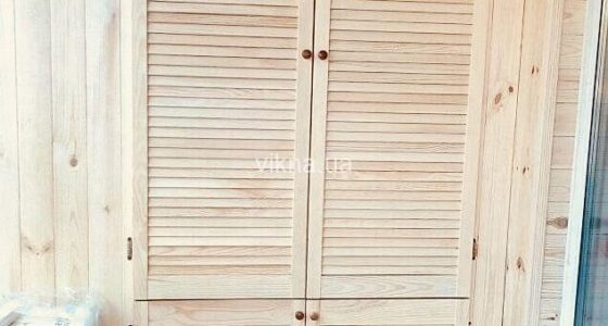 шкаф на балконе