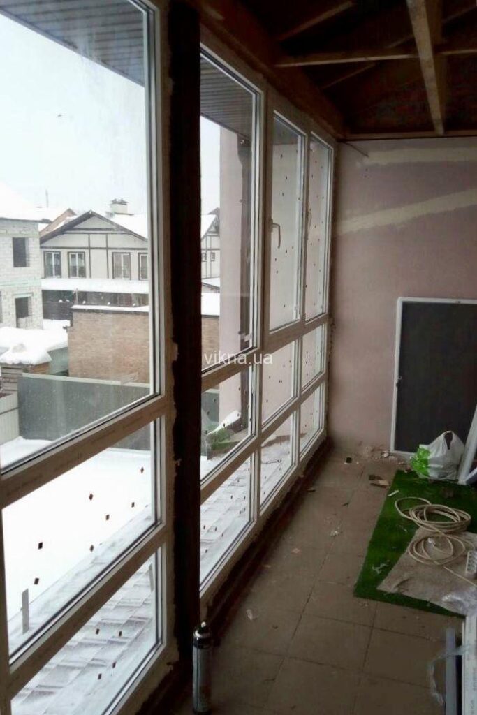 французский балкон рехау