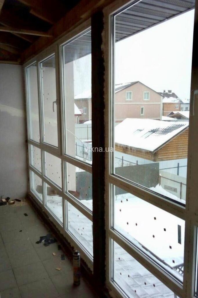 французский балкон рехау