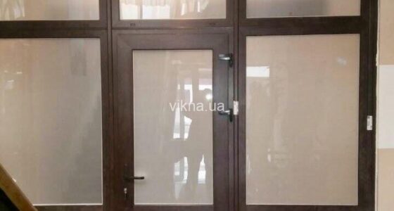 офисные пластиковые двери vigrand