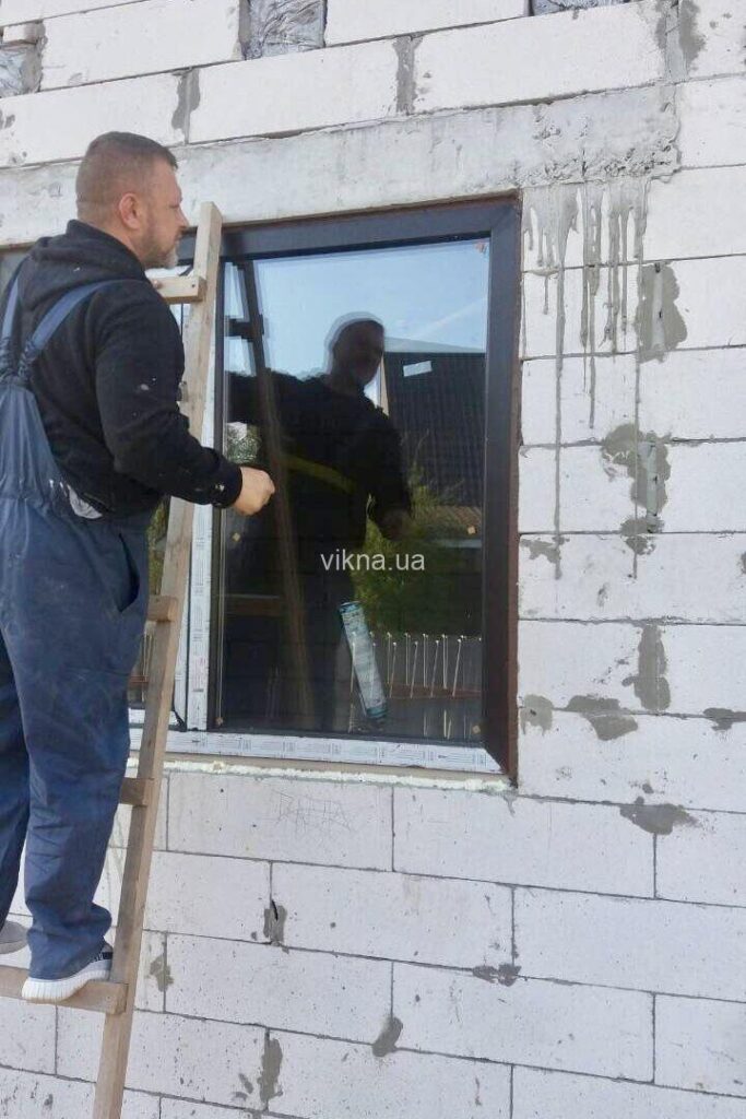 окна rehau euro 70 антрацит