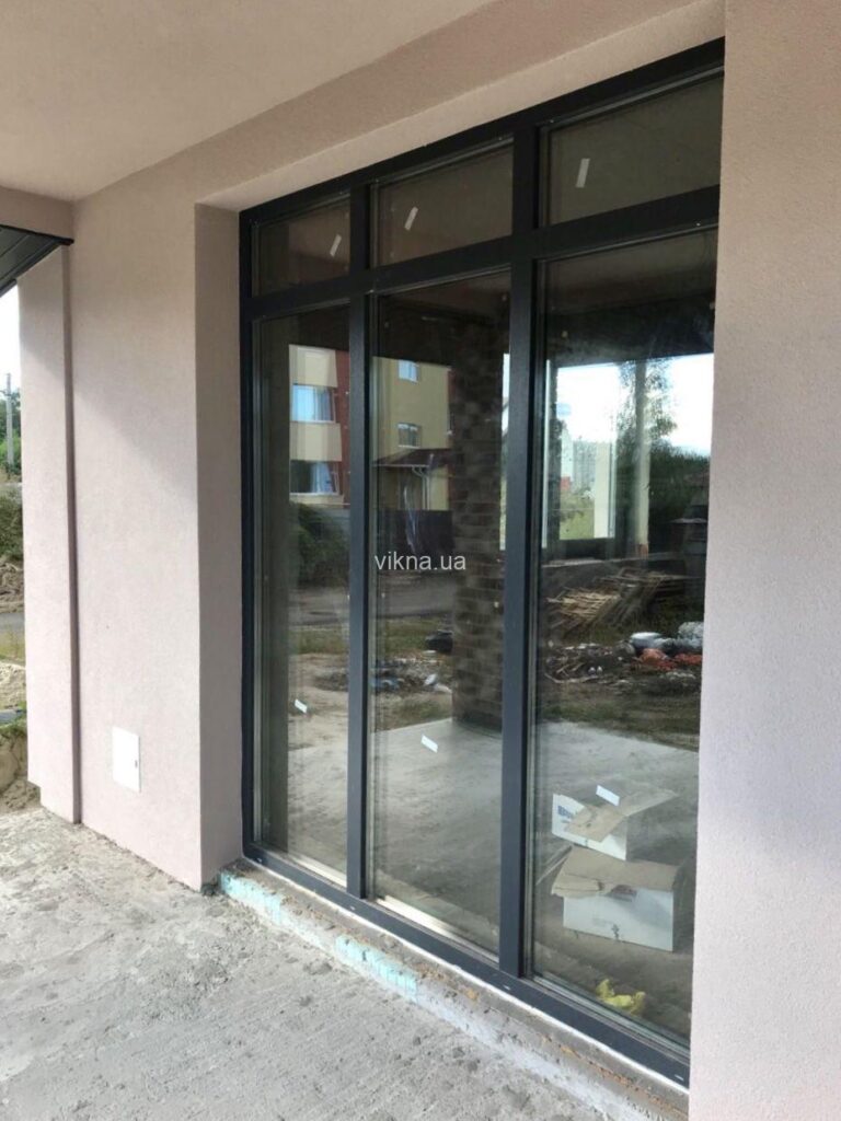 окна salamander антрацит