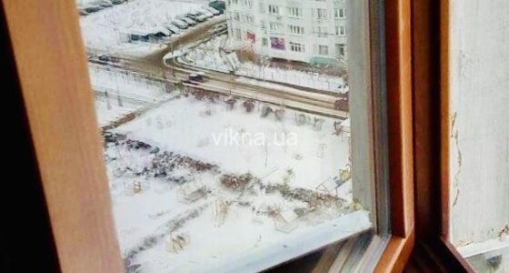 деревянные окна из евробруса сосна