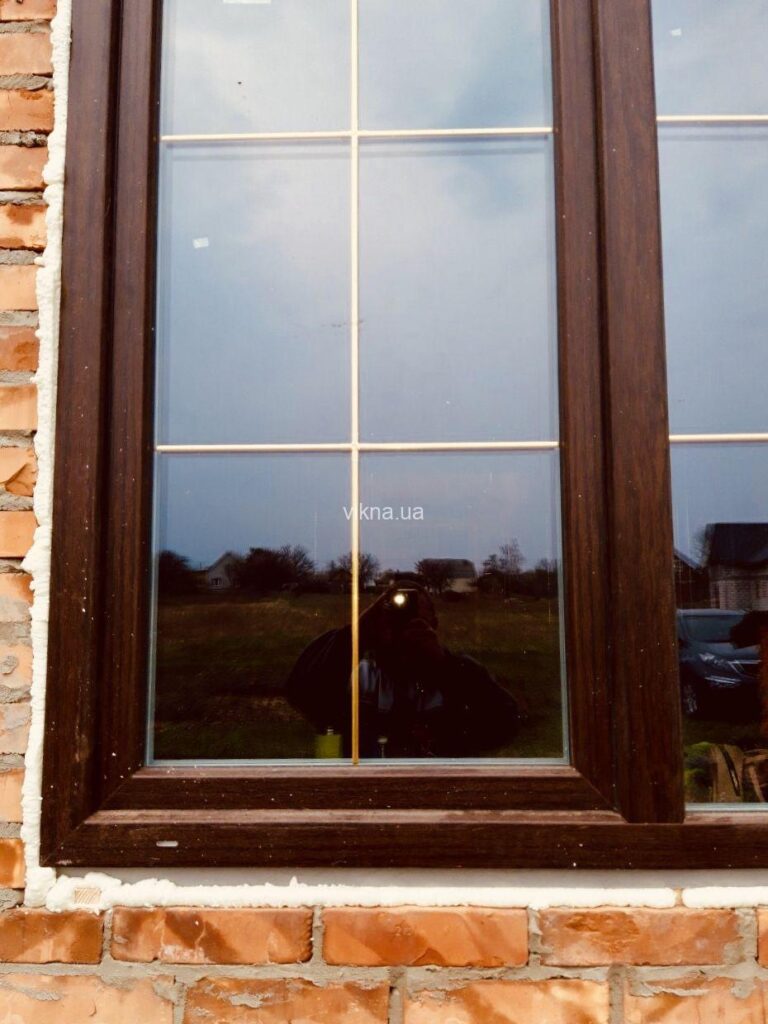 окна wds золотой дуб