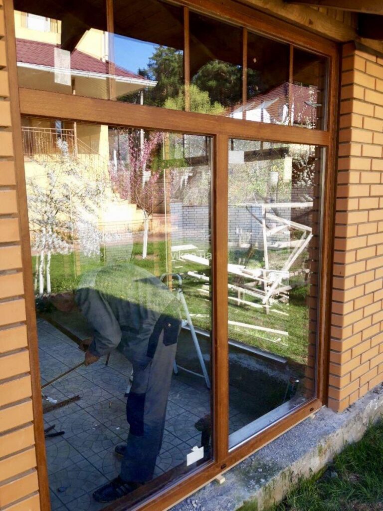 цветные окна WDS для веранды