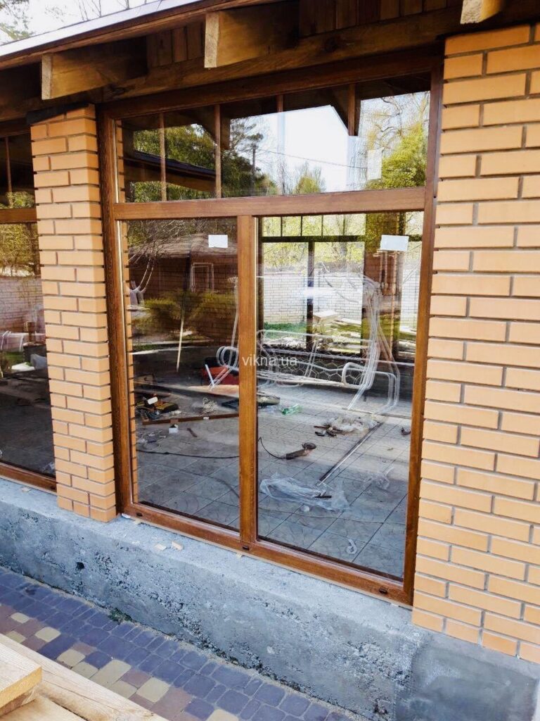 цветные окна WDS для веранды