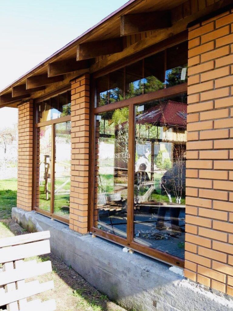 цветные окна WDS для веранды