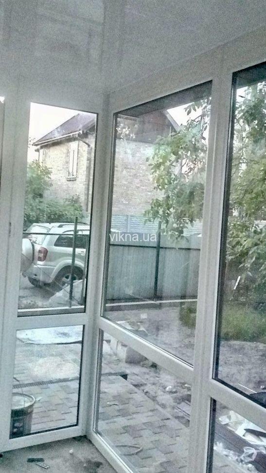 веранда с крышей